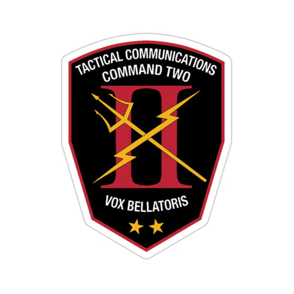 Tactical Communication Command Two (U.S. Navy) STICKER Vinyl Die-Cut Decal-2 Inch-The Sticker Space