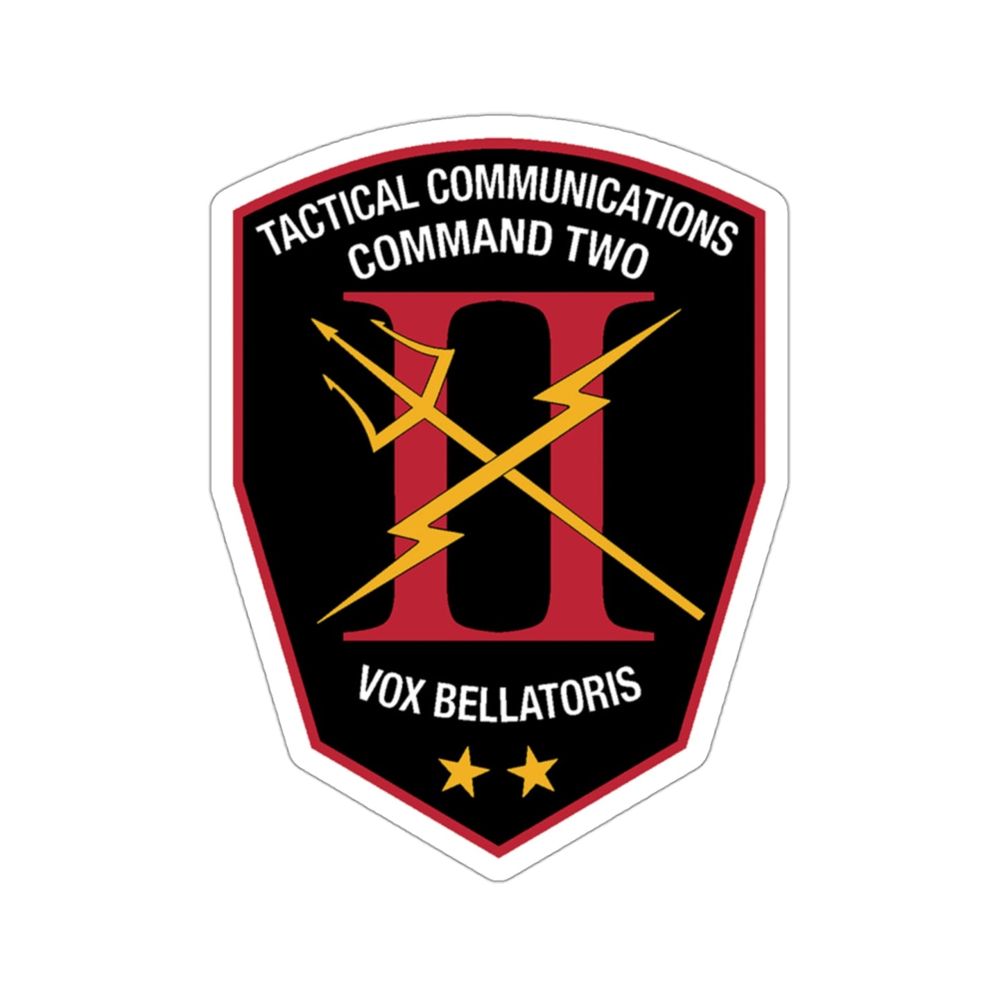 Tactical Communication Command Two (U.S. Navy) STICKER Vinyl Die-Cut Decal-3 Inch-The Sticker Space