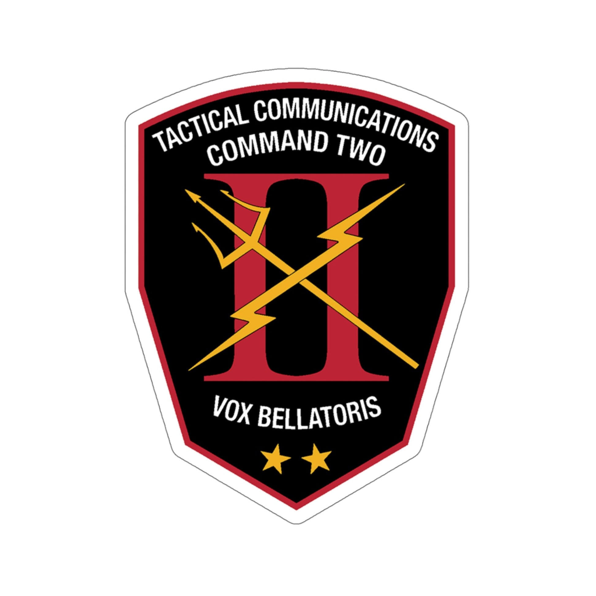 Tactical Communication Command Two (U.S. Navy) STICKER Vinyl Die-Cut Decal-5 Inch-The Sticker Space