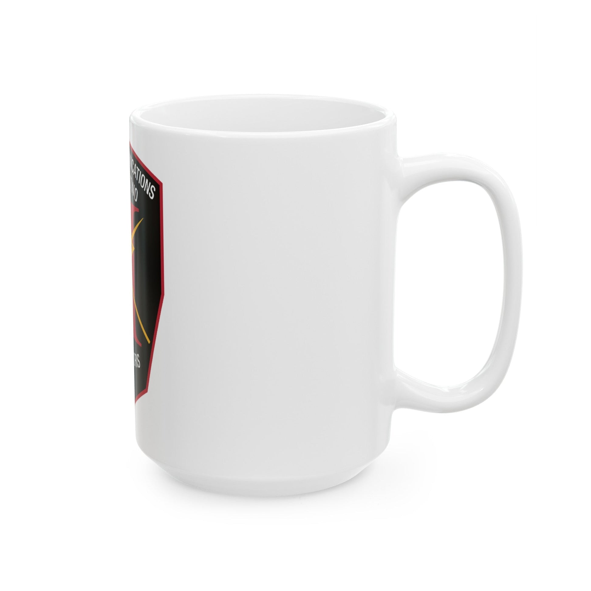 Tactical Communication Command Two (U.S. Navy) White Coffee Mug-The Sticker Space