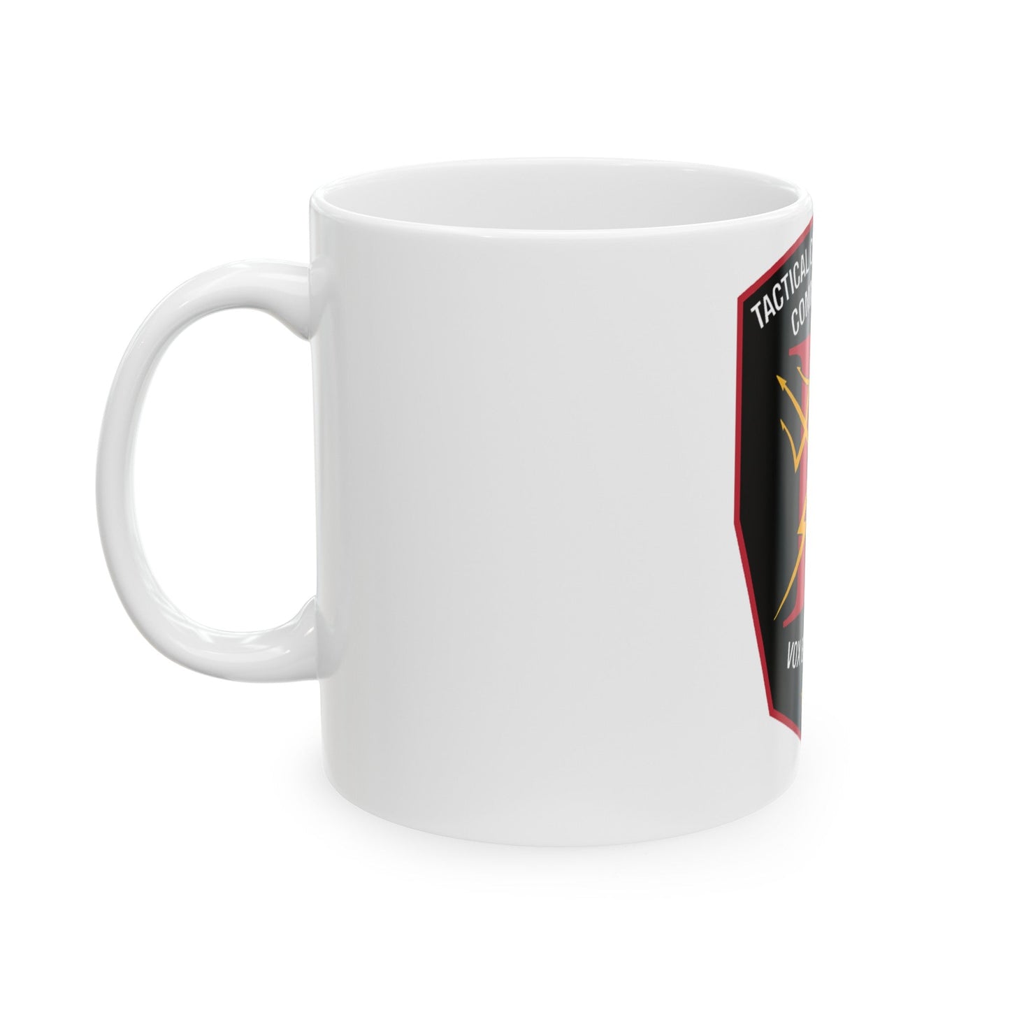 Tactical Communication Command Two (U.S. Navy) White Coffee Mug-The Sticker Space