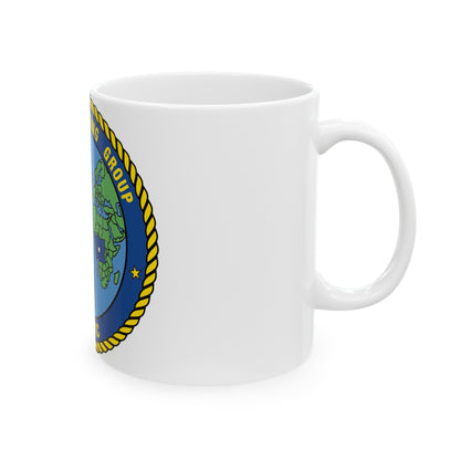 Tactical Training Grp Atlantic (U.S. Navy) White Coffee Mug-The Sticker Space