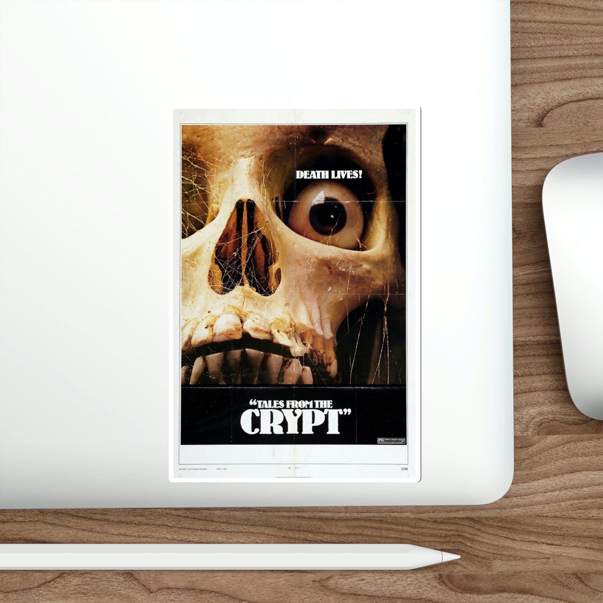 Tales from the Crypt 1972 Movie Poster STICKER Vinyl Die-Cut Decal-The Sticker Space