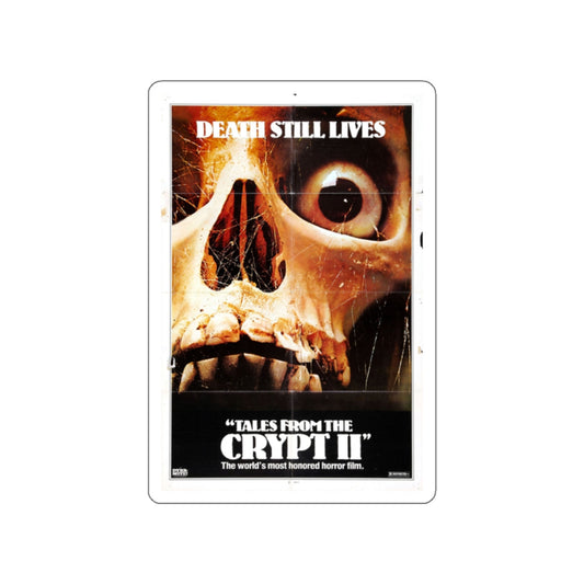 TALES FROM THE CRYPT II (VAULT OF HORROR) 1973 Movie Poster STICKER Vinyl Die-Cut Decal-White-The Sticker Space