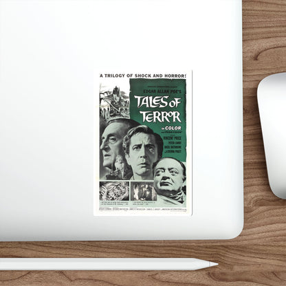 TALES OF TERROR 1962 Movie Poster STICKER Vinyl Die-Cut Decal-The Sticker Space