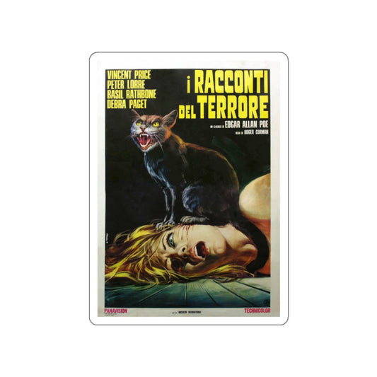 TALES OF TERROR (2) 1962 Movie Poster STICKER Vinyl Die-Cut Decal-White-The Sticker Space