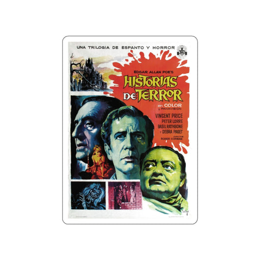 TALES OF TERROR (3) 1962 Movie Poster STICKER Vinyl Die-Cut Decal-White-The Sticker Space
