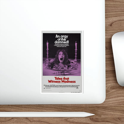 TALES THAT WITNESSED MADNESS 1973 Movie Poster STICKER Vinyl Die-Cut Decal-The Sticker Space