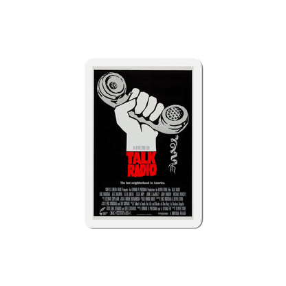 Talk Radio 1988 Movie Poster Die-Cut Magnet-5" x 5"-The Sticker Space