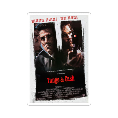 Tango & Cash 1989 Movie Poster STICKER Vinyl Die-Cut Decal-4 Inch-The Sticker Space