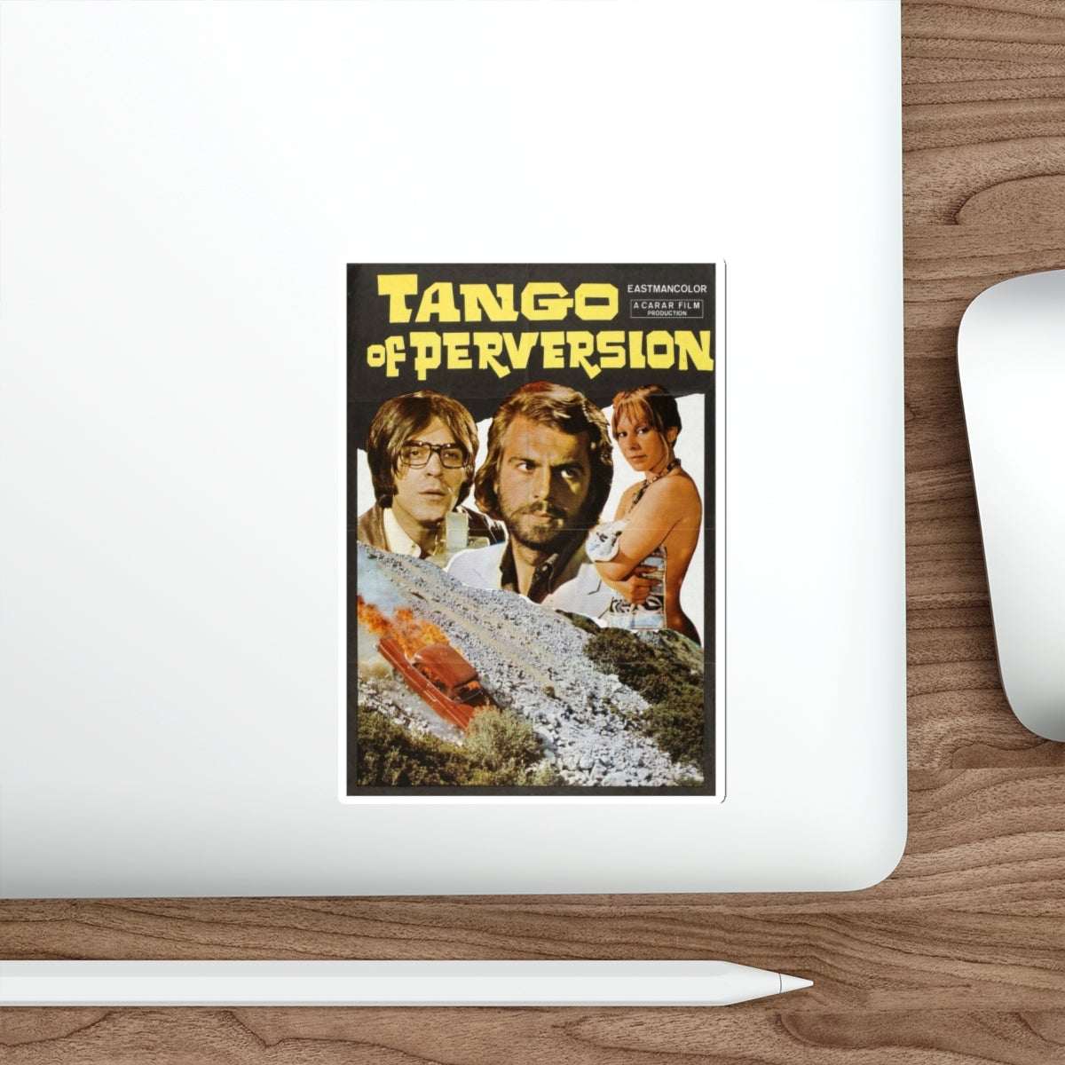 TANGO OF PERVERSION 1973 Movie Poster STICKER Vinyl Die-Cut Decal-The Sticker Space