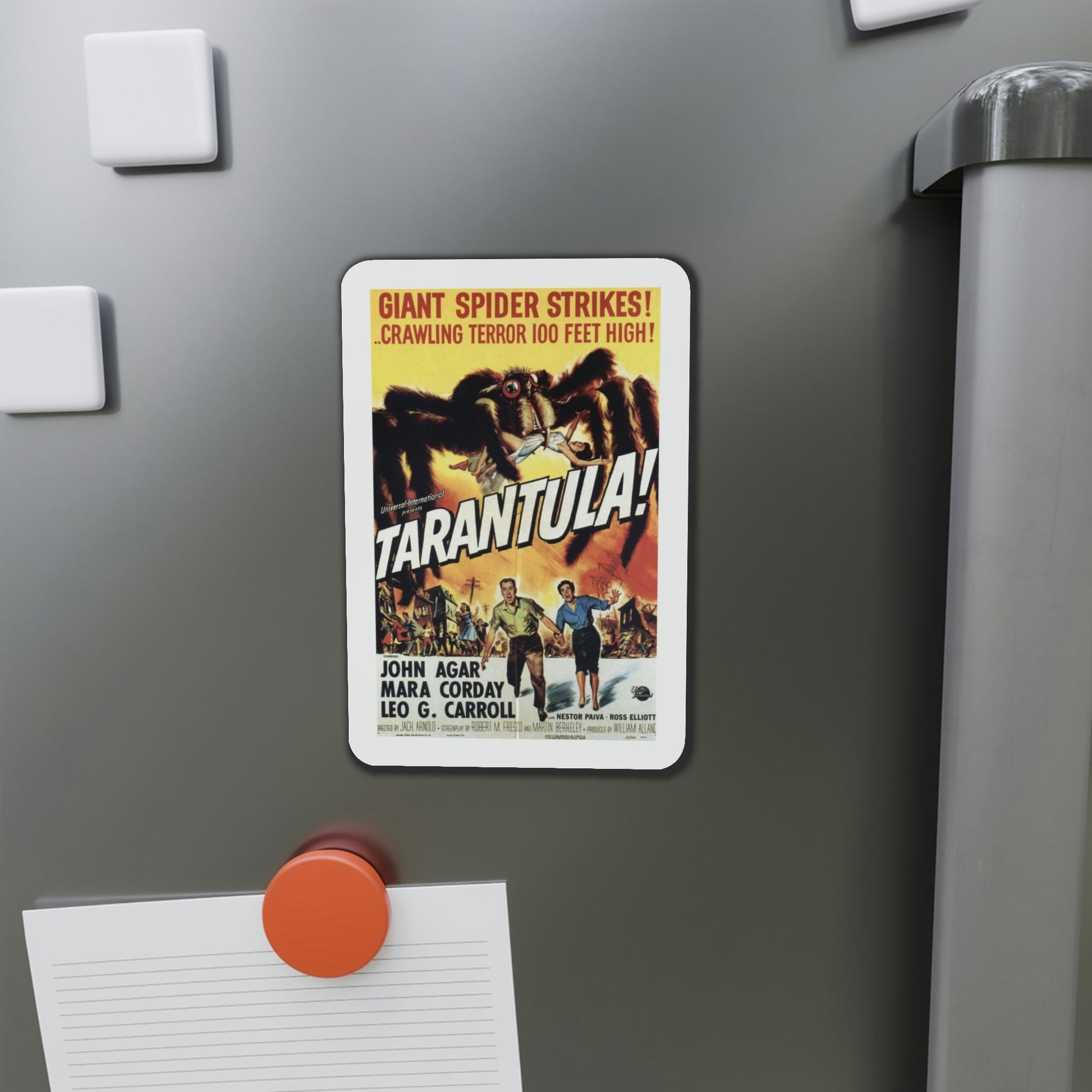 Tarantula 1955 Movie Poster Die-Cut Magnet-The Sticker Space