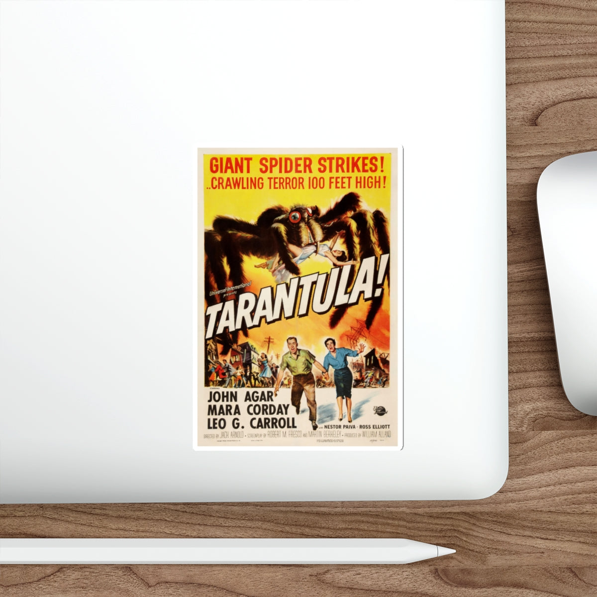 TARANTULA! 1955 Movie Poster STICKER Vinyl Die-Cut Decal-The Sticker Space