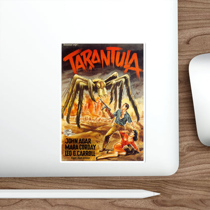 TARANTULA (GERMAN) 1955 Movie Poster STICKER Vinyl Die-Cut Decal-The Sticker Space