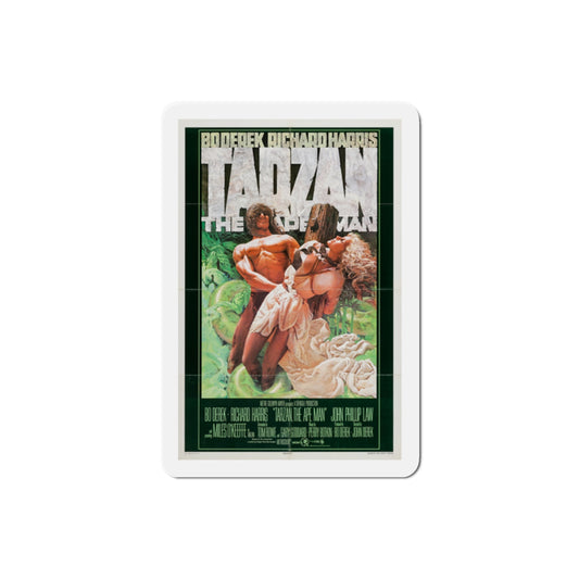 Tarzan, the Ape Man 1981 Movie Poster Die-Cut Magnet-2" x 2"-The Sticker Space