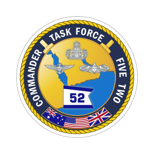Task Force Five Two (U.S. Navy) STICKER Vinyl Die-Cut Decal-6 Inch-The Sticker Space