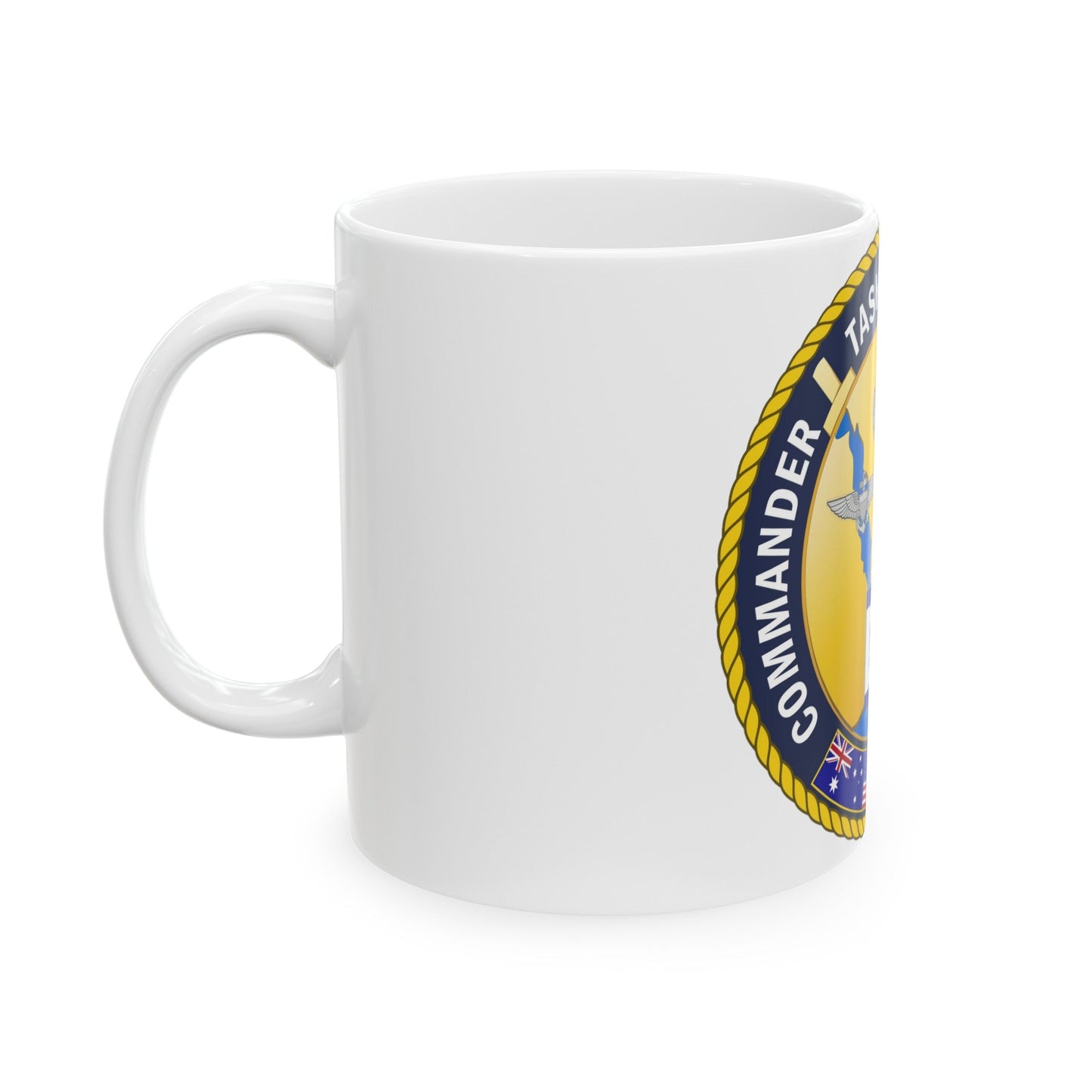 Task Force Five Two (U.S. Navy) White Coffee Mug-The Sticker Space