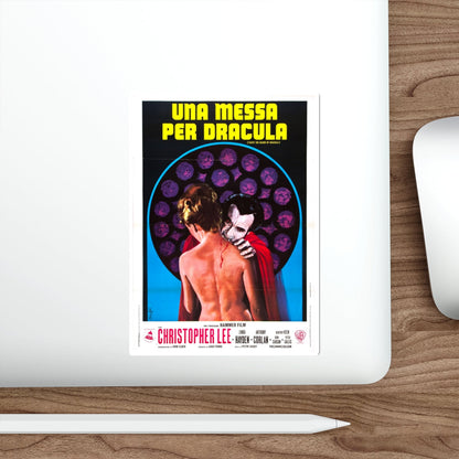 TASTE THE BLOOD OF DRACULA (3) 1970 Movie Poster STICKER Vinyl Die-Cut Decal-The Sticker Space