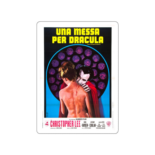 TASTE THE BLOOD OF DRACULA (3) 1970 Movie Poster STICKER Vinyl Die-Cut Decal-White-The Sticker Space