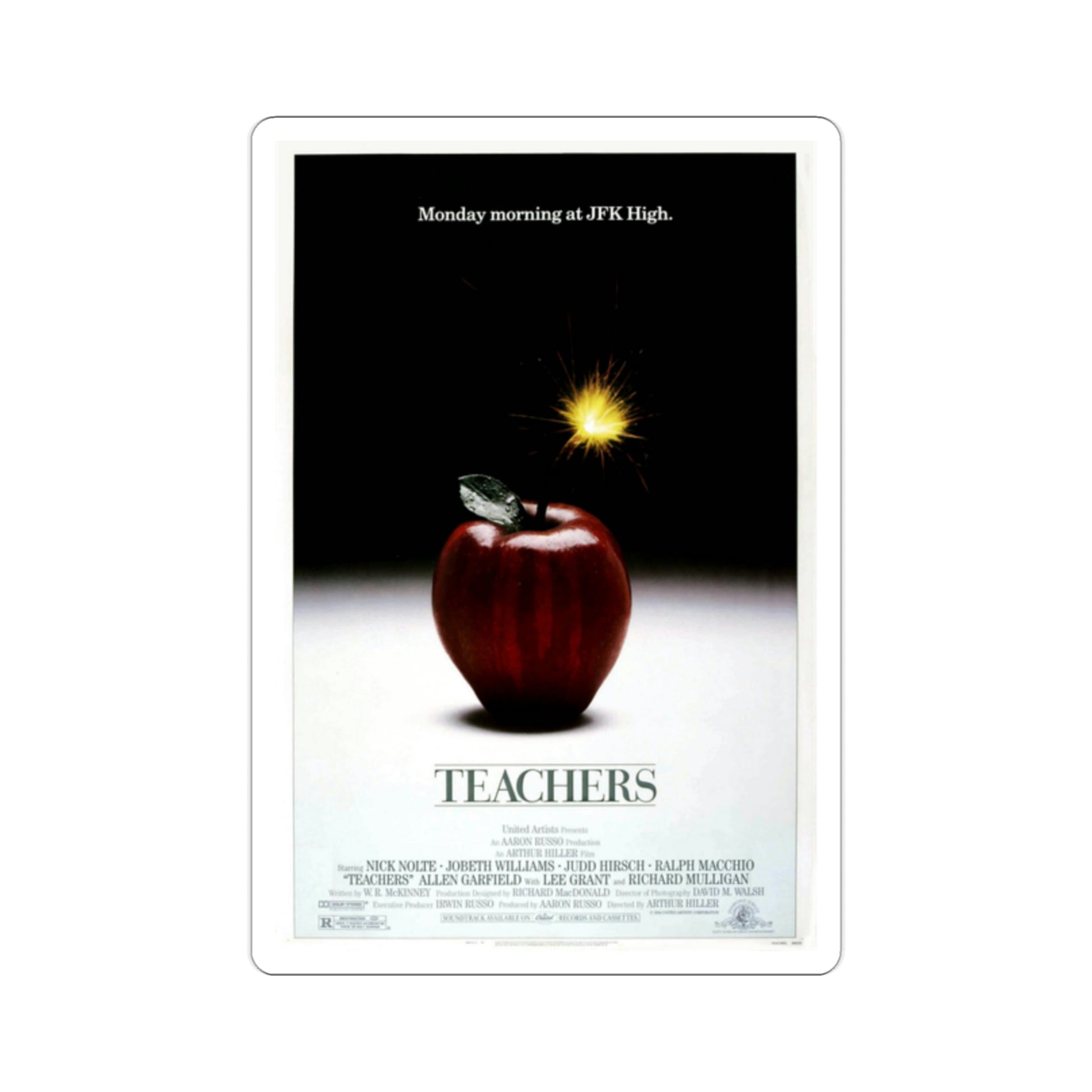Teachers 1984 Movie Poster STICKER Vinyl Die-Cut Decal-2 Inch-The Sticker Space