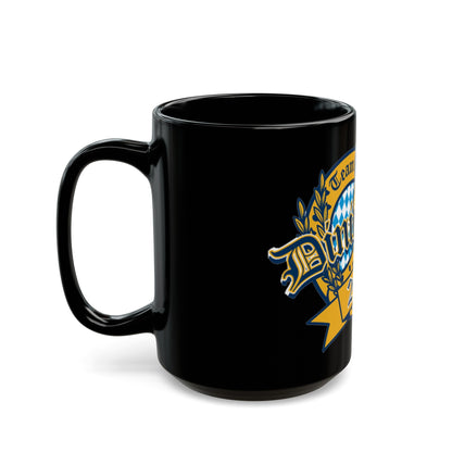 Team Ships Dining Out 2019 (U.S. Navy) Black Coffee Mug-The Sticker Space