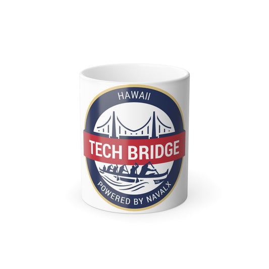 Tech Bridge Hawaii (U.S. Navy) Color Changing Mug 11oz-11oz-The Sticker Space