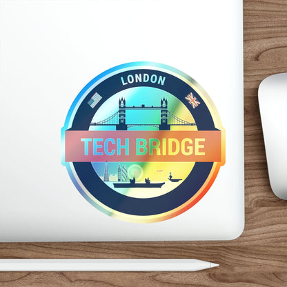 Tech Bridge London (U.S. Navy) Holographic STICKER Die-Cut Vinyl Decal-The Sticker Space