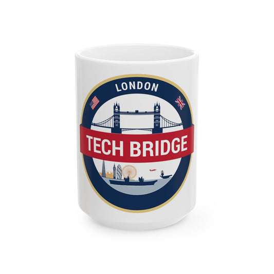 Tech Bridge London (U.S. Navy) White Coffee Mug-15oz-The Sticker Space