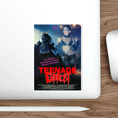 TEENAGE EXORCIST 1991 Movie Poster STICKER Vinyl Die-Cut Decal-The Sticker Space