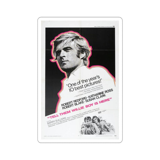 Tell Them Willie Boy Is Here 1969 Movie Poster STICKER Vinyl Die-Cut Decal-6 Inch-The Sticker Space
