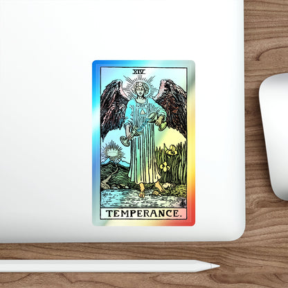 Temperance (Tarot Card) Holographic STICKER Die-Cut Vinyl Decal-The Sticker Space