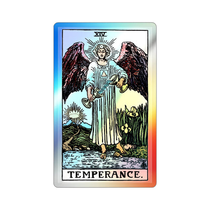 Temperance (Tarot Card) Holographic STICKER Die-Cut Vinyl Decal-4 Inch-The Sticker Space
