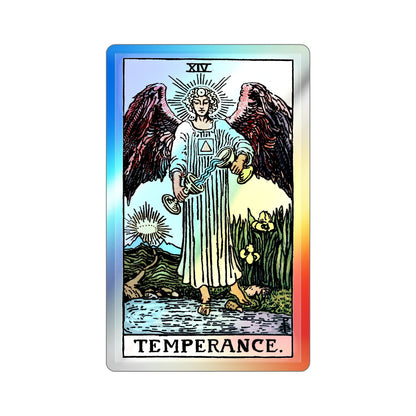 Temperance (Tarot Card) Holographic STICKER Die-Cut Vinyl Decal-6 Inch-The Sticker Space