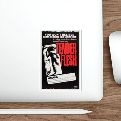 TENDER FLESH (WELCOME TO ARROW BEACH) 1974 Movie Poster STICKER Vinyl Die-Cut Decal-The Sticker Space