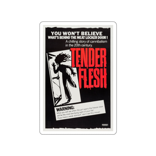 TENDER FLESH (WELCOME TO ARROW BEACH) 1974 Movie Poster STICKER Vinyl Die-Cut Decal-White-The Sticker Space