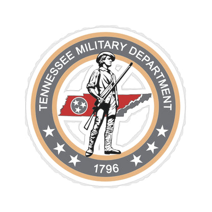 Tennessee Military Department Seal STICKER Vinyl Die-Cut Decal-4 Inch-The Sticker Space
