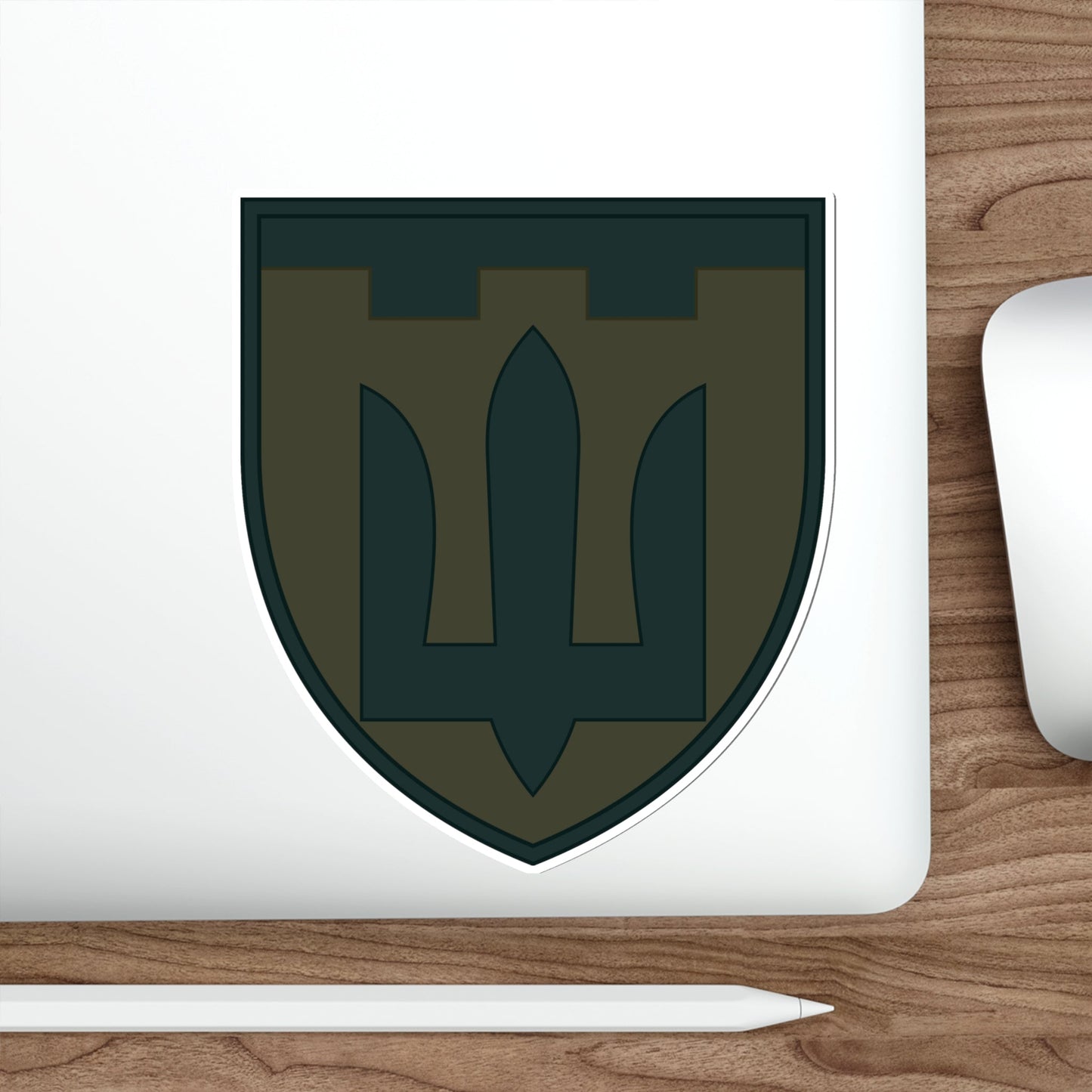 Territorial Defence Froces v2 (Ukraine) STICKER Vinyl Die-Cut Decal-The Sticker Space