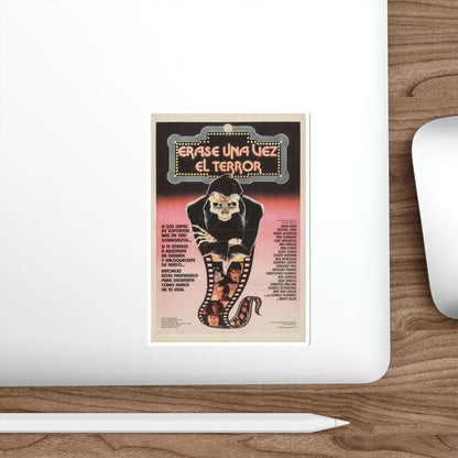 TERROR IN THE AISLES (ARGENTINA) 1984 Movie Poster STICKER Vinyl Die-Cut Decal-The Sticker Space