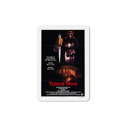 Terror Train 1980 Movie Poster Die-Cut Magnet-4" x 4"-The Sticker Space