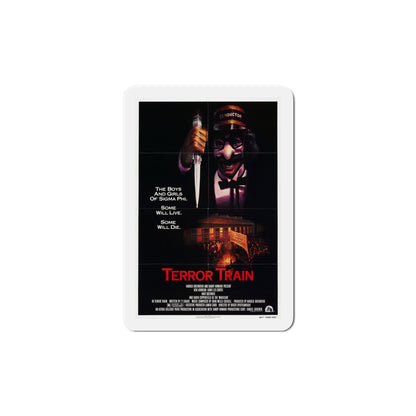 Terror Train 1980 Movie Poster Die-Cut Magnet-6 × 6"-The Sticker Space