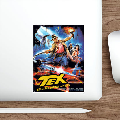 TEX AND THE LORD OF THE DEEP 1985 Movie Poster STICKER Vinyl Die-Cut Decal-The Sticker Space