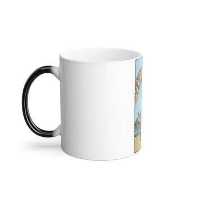 The 10 of Cups (Tarot Card) Color Changing Mug 11oz-11oz-The Sticker Space
