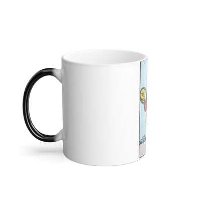The 2 of Pentacles (Tarot Card) Color Changing Mug 11oz-11oz-The Sticker Space