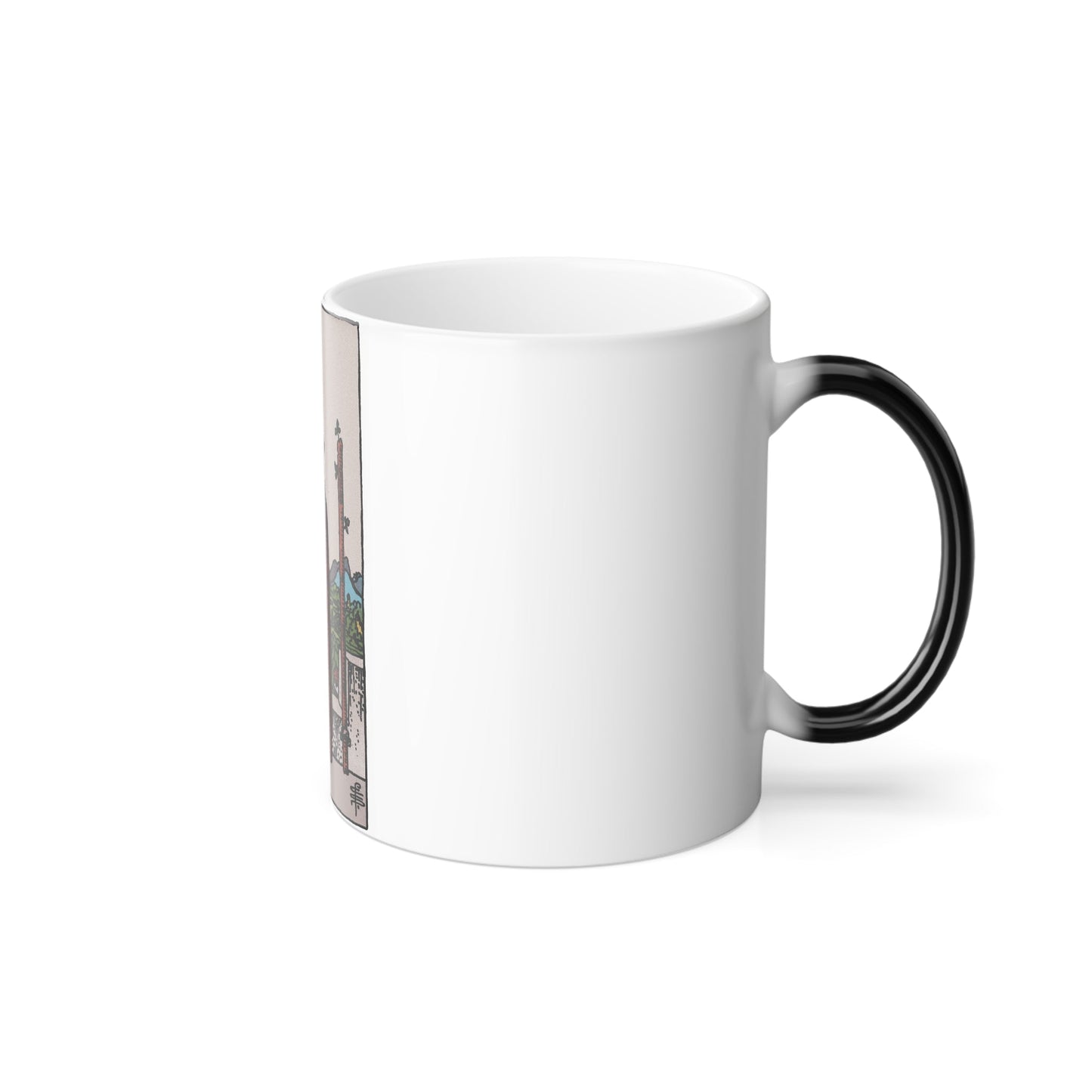 The 2 of Wands (Tarot Card) Color Changing Mug 11oz-11oz-The Sticker Space