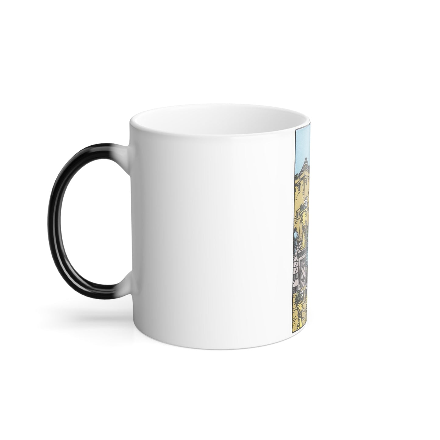 The 6 of Cups (Tarot Card) Color Changing Mug 11oz-11oz-The Sticker Space
