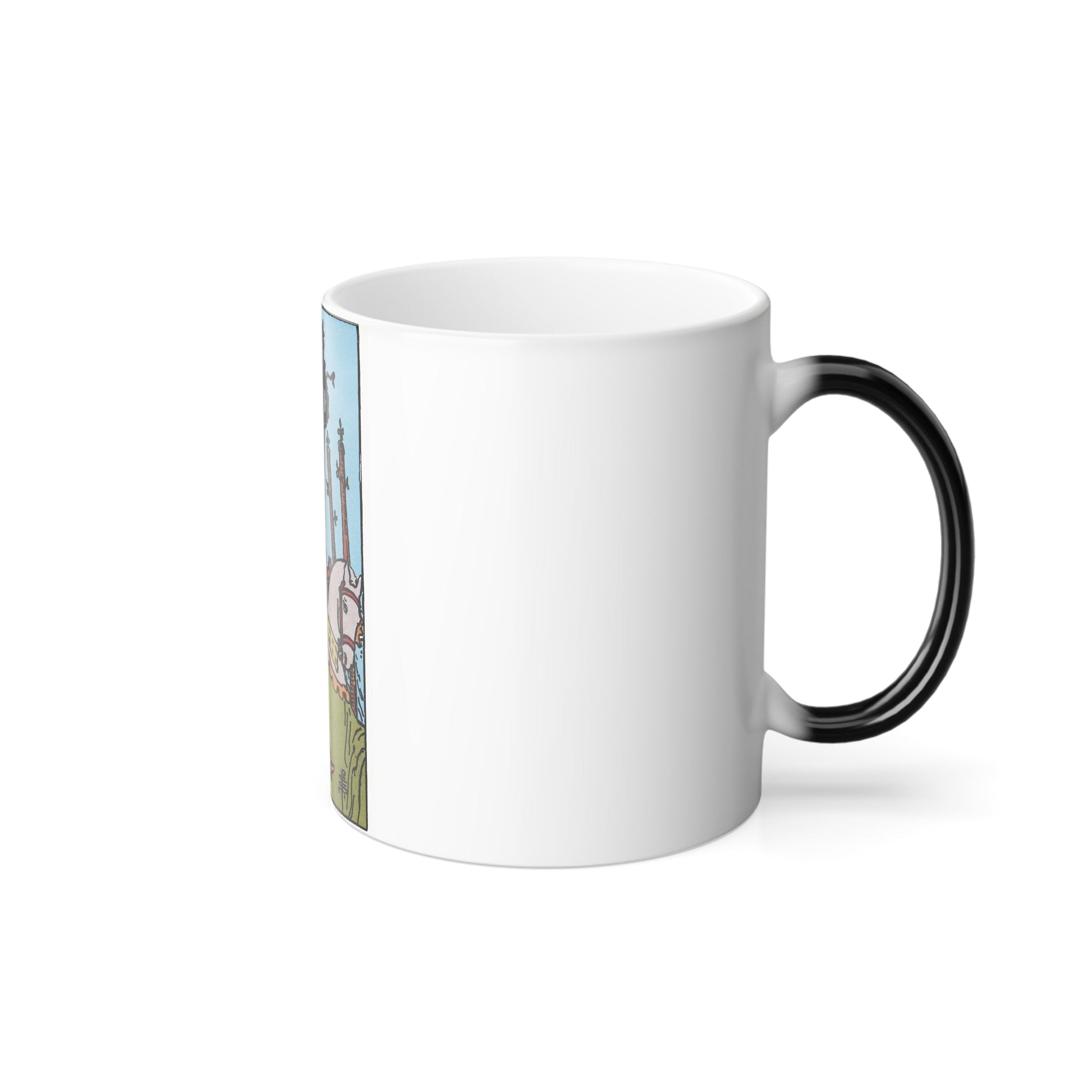 The 6 of Wands (Tarot Card) Color Changing Mug 11oz-11oz-The Sticker Space