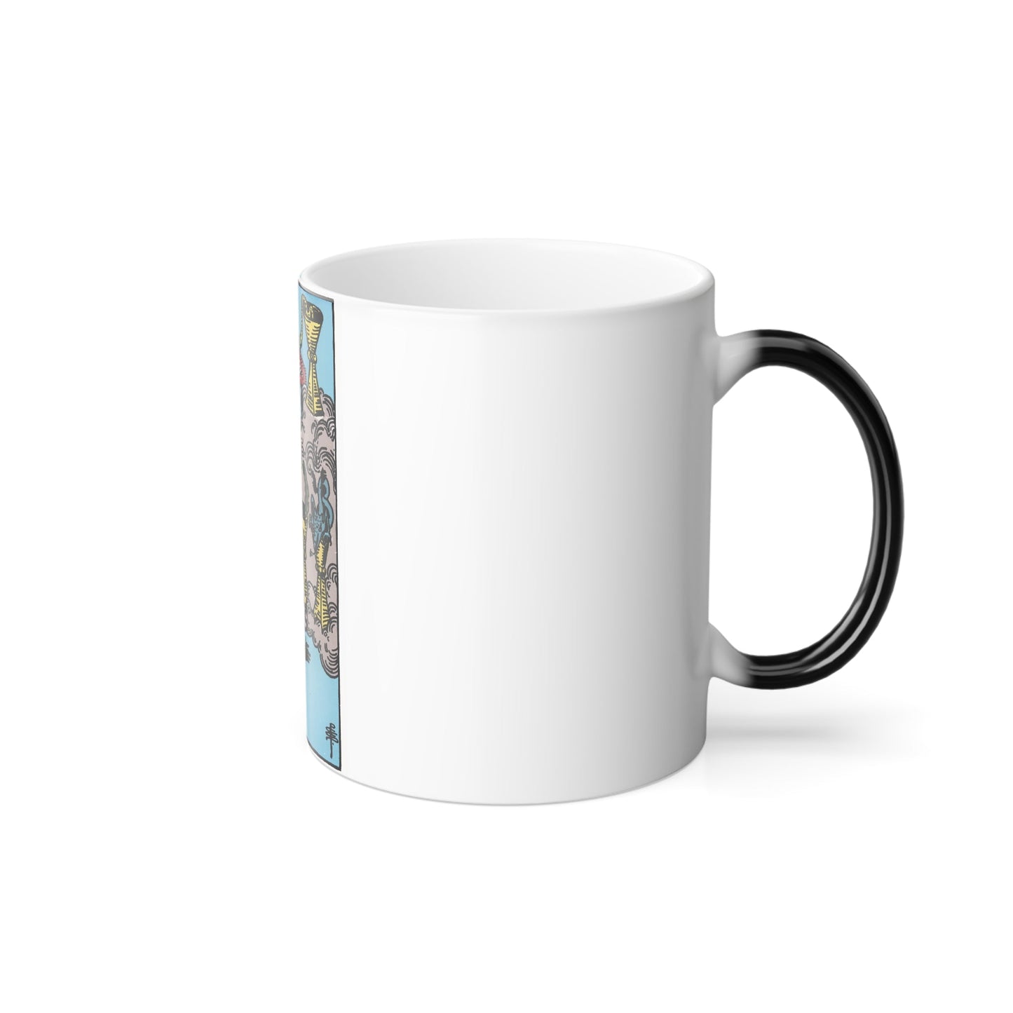 The 7 of Cups (Tarot Card) Color Changing Mug 11oz-11oz-The Sticker Space