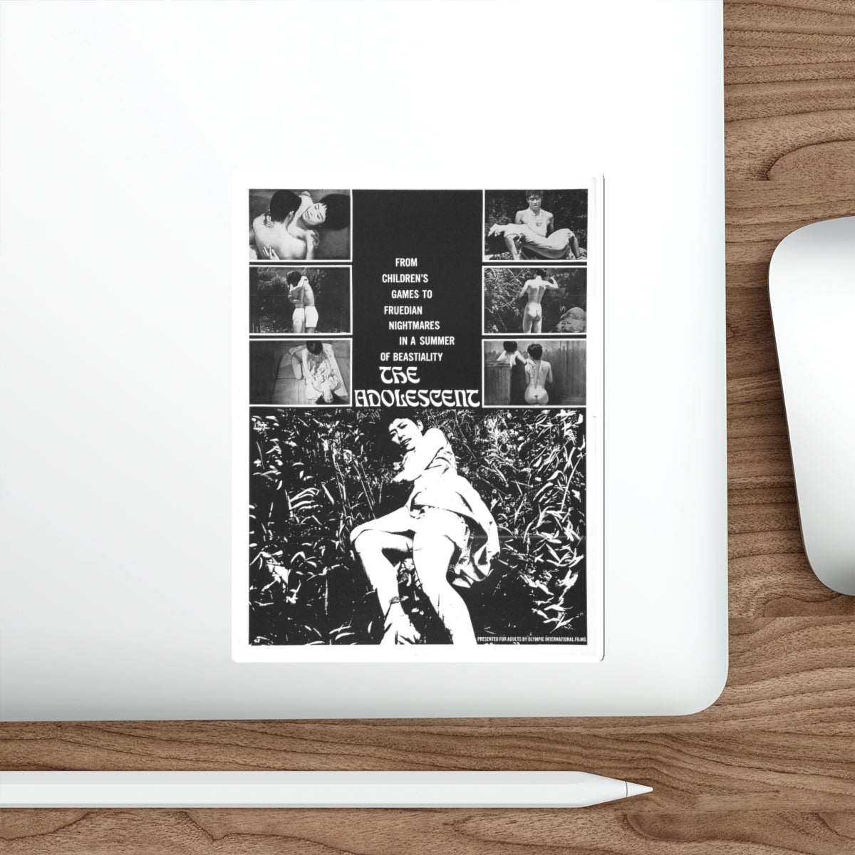 THE ADOLESCENT 1979 Movie Poster STICKER Vinyl Die-Cut Decal-The Sticker Space