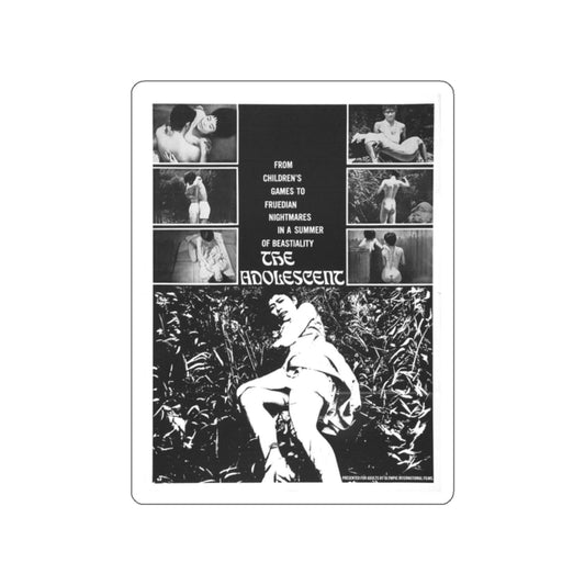 THE ADOLESCENT 1979 Movie Poster STICKER Vinyl Die-Cut Decal-White-The Sticker Space