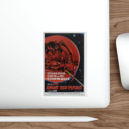 THE ANGRY RED PLANET 1959 Movie Poster STICKER Vinyl Die-Cut Decal-The Sticker Space